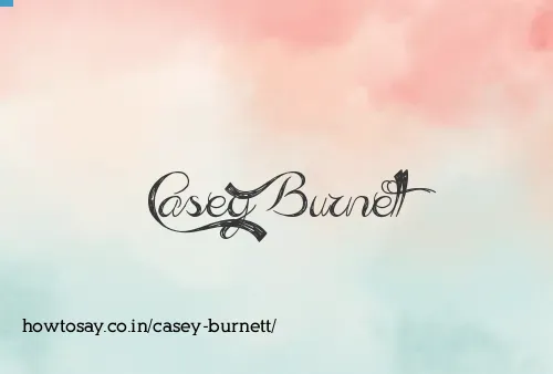 Casey Burnett