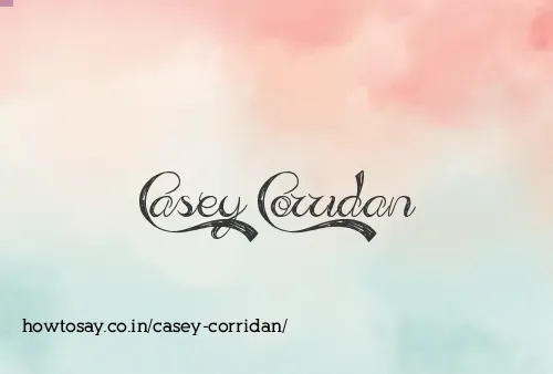 Casey Corridan