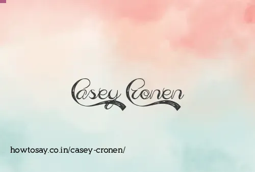 Casey Cronen