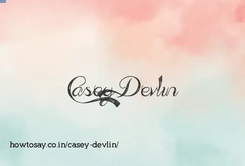 Casey Devlin