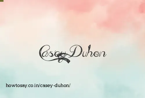 Casey Duhon