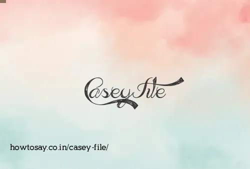 Casey File