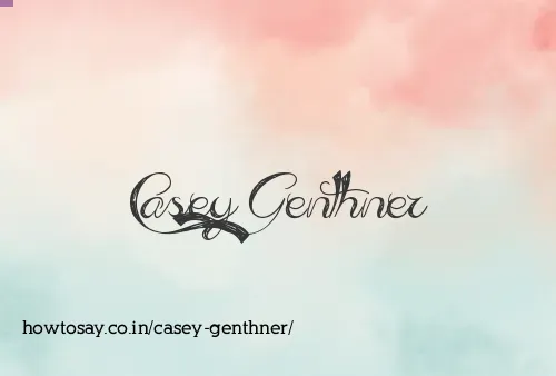 Casey Genthner
