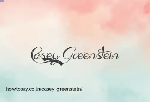 Casey Greenstein
