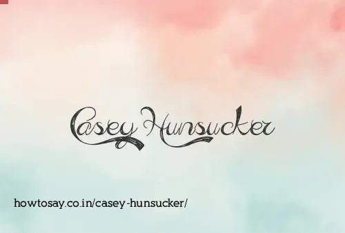 Casey Hunsucker