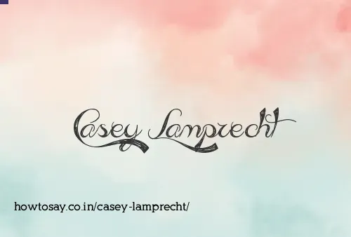Casey Lamprecht