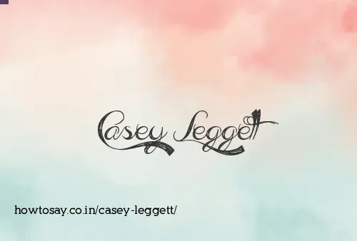 Casey Leggett