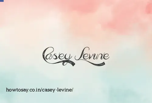 Casey Levine
