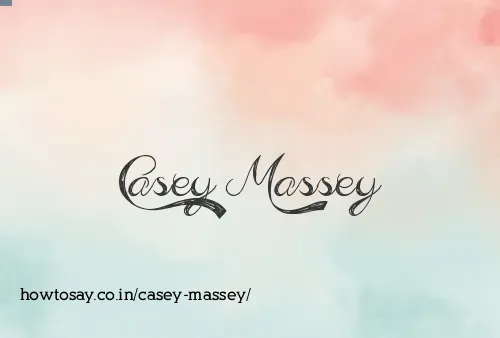 Casey Massey