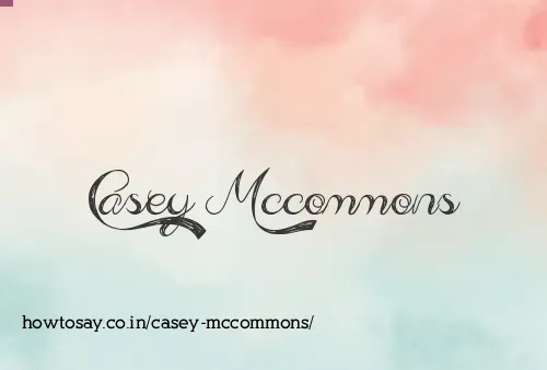 Casey Mccommons