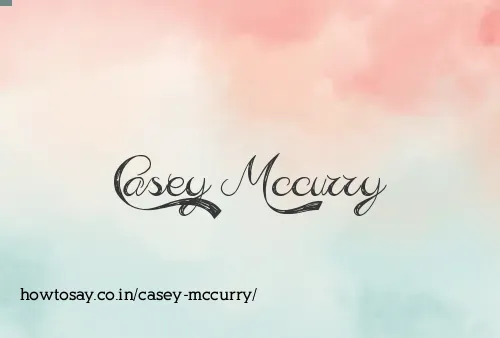 Casey Mccurry