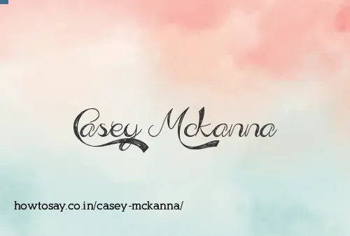 Casey Mckanna