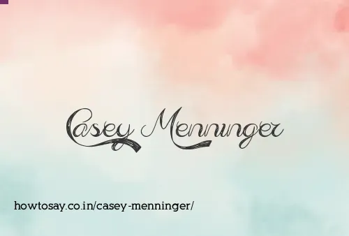 Casey Menninger