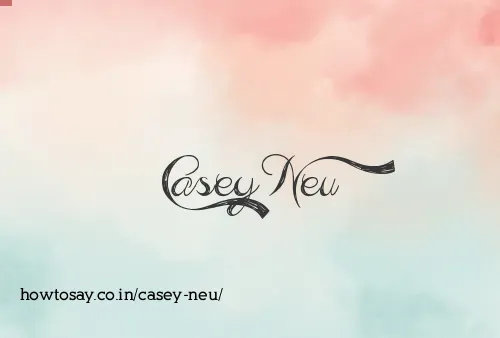 Casey Neu