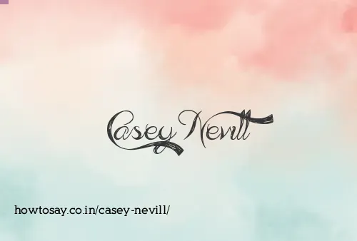 Casey Nevill