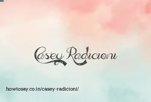 Casey Radicioni