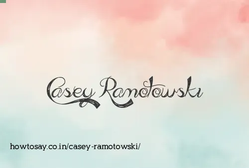 Casey Ramotowski