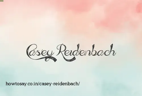 Casey Reidenbach