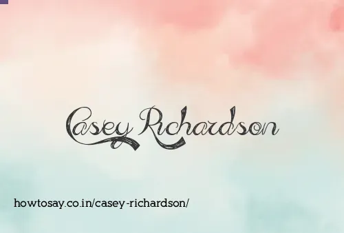 Casey Richardson