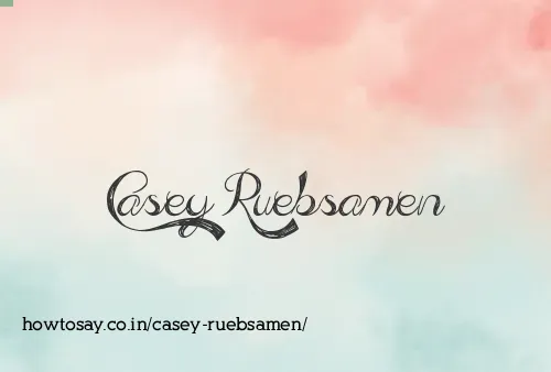 Casey Ruebsamen