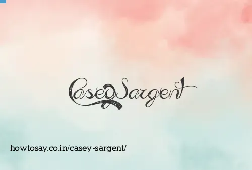 Casey Sargent