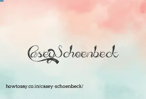 Casey Schoenbeck