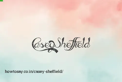 Casey Sheffield