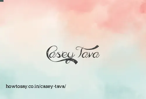 Casey Tava