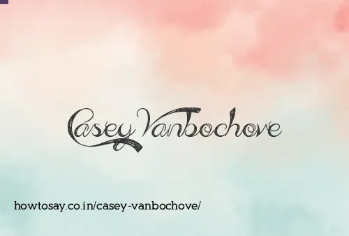 Casey Vanbochove