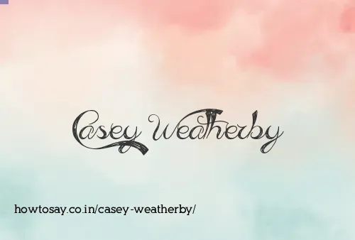 Casey Weatherby