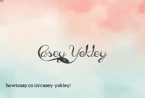 Casey Yokley