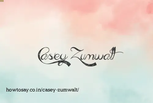 Casey Zumwalt