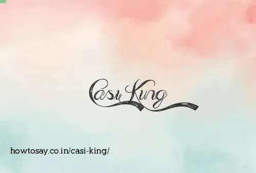Casi King