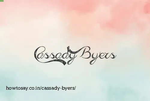 Cassady Byers