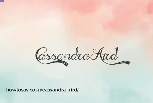 Cassandra Aird