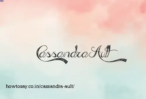Cassandra Ault