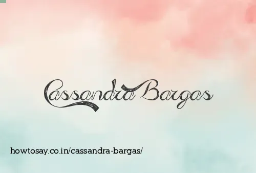 Cassandra Bargas