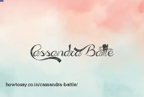 Cassandra Battle