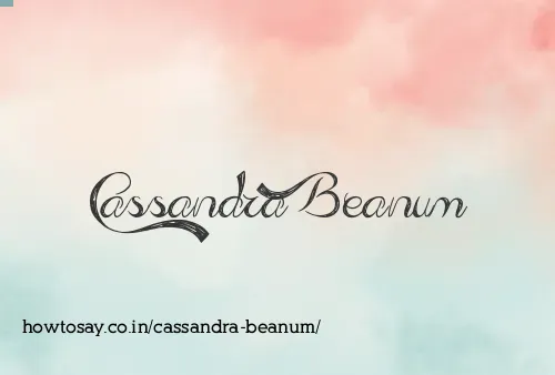 Cassandra Beanum