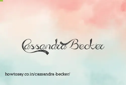 Cassandra Becker