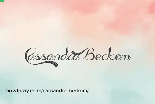 Cassandra Beckom