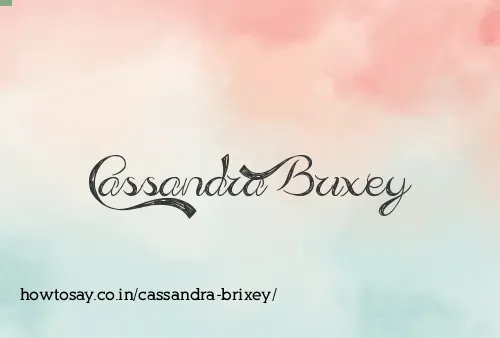 Cassandra Brixey