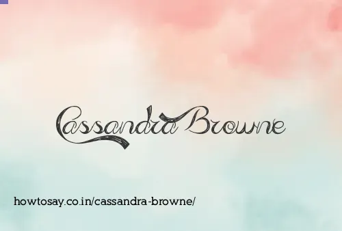 Cassandra Browne