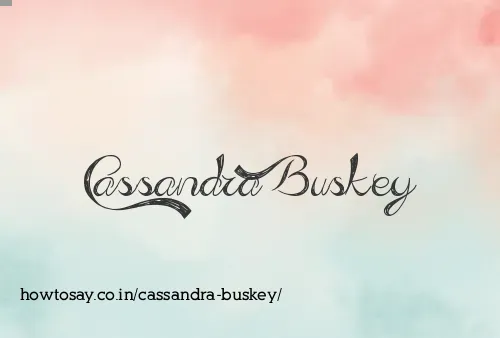 Cassandra Buskey