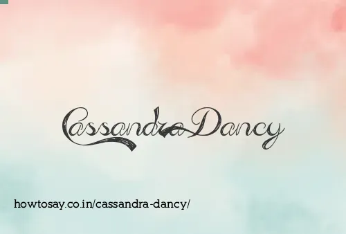 Cassandra Dancy