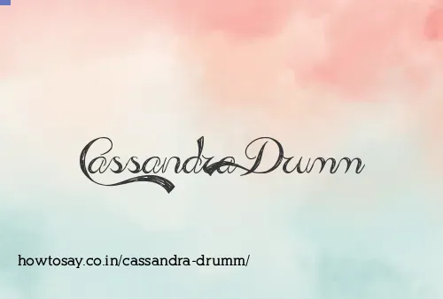 Cassandra Drumm