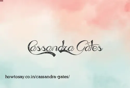 Cassandra Gates
