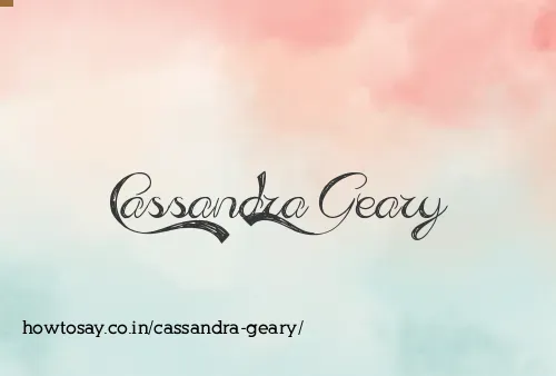 Cassandra Geary
