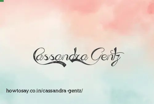 Cassandra Gentz