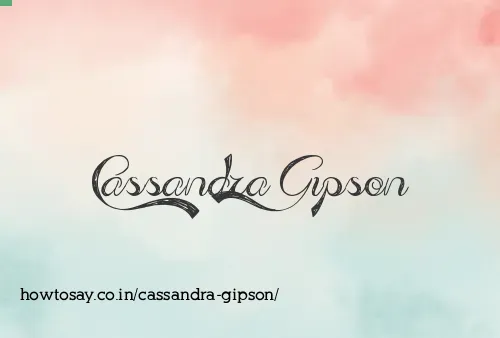 Cassandra Gipson